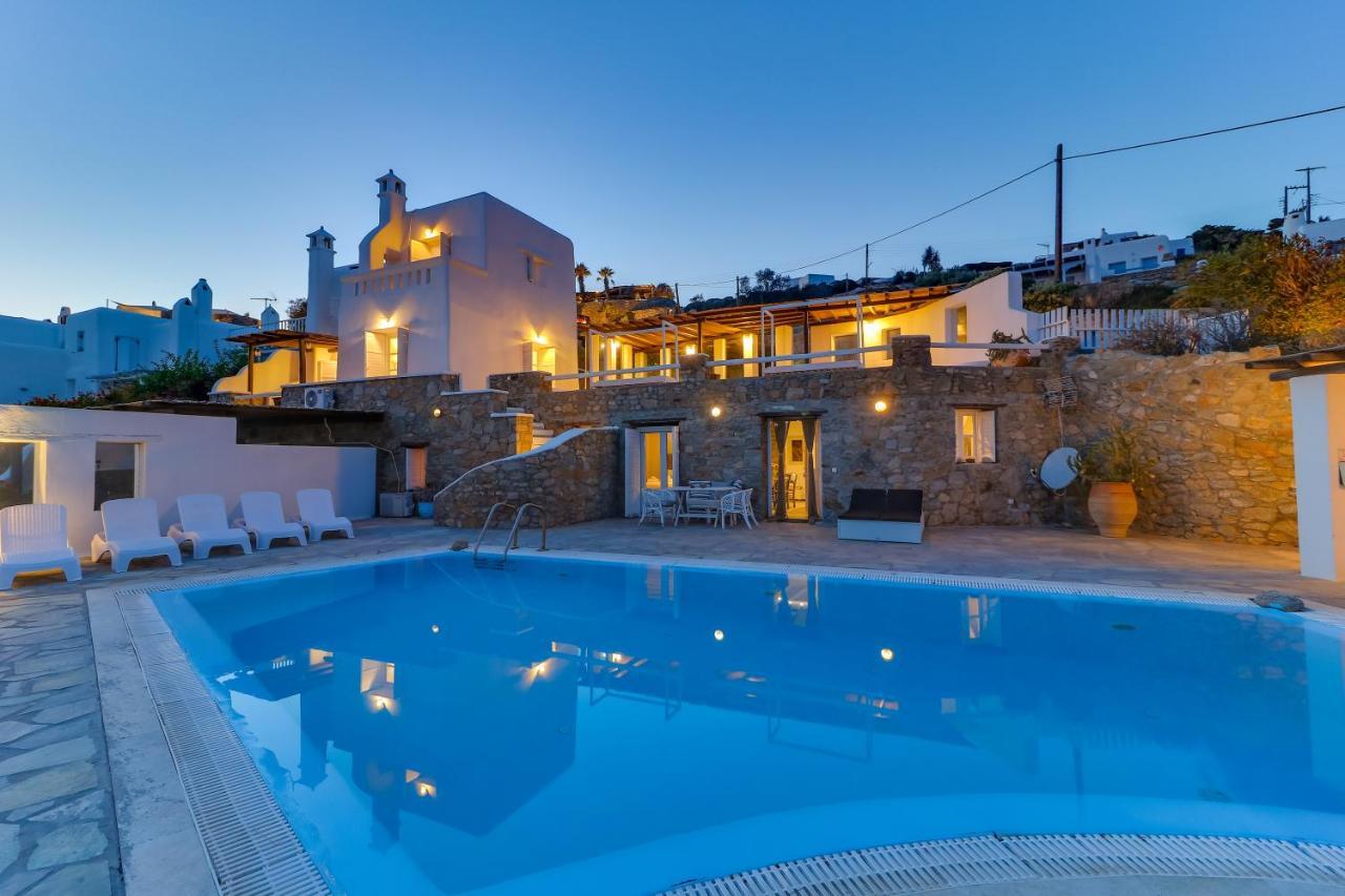 Seablue Villas Houlakia  エクステリア 写真
