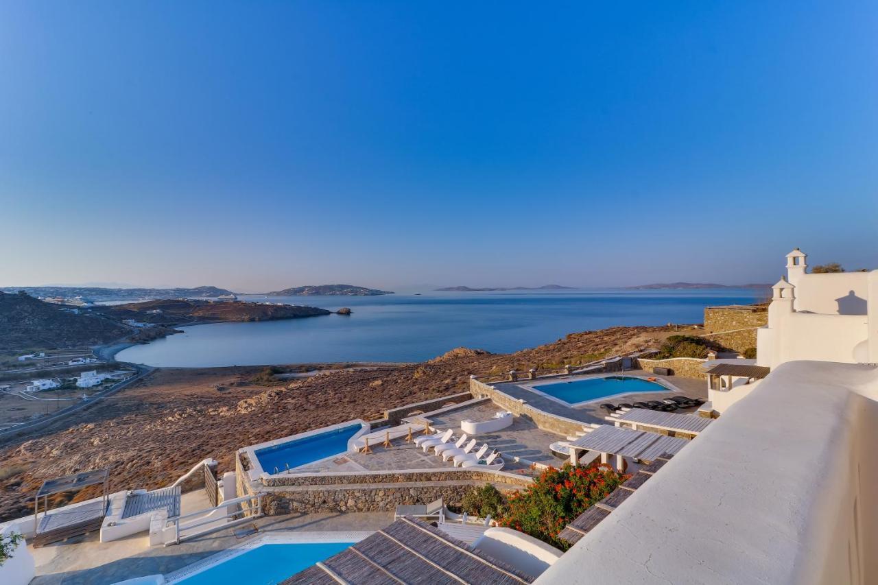 Seablue Villas Houlakia  エクステリア 写真