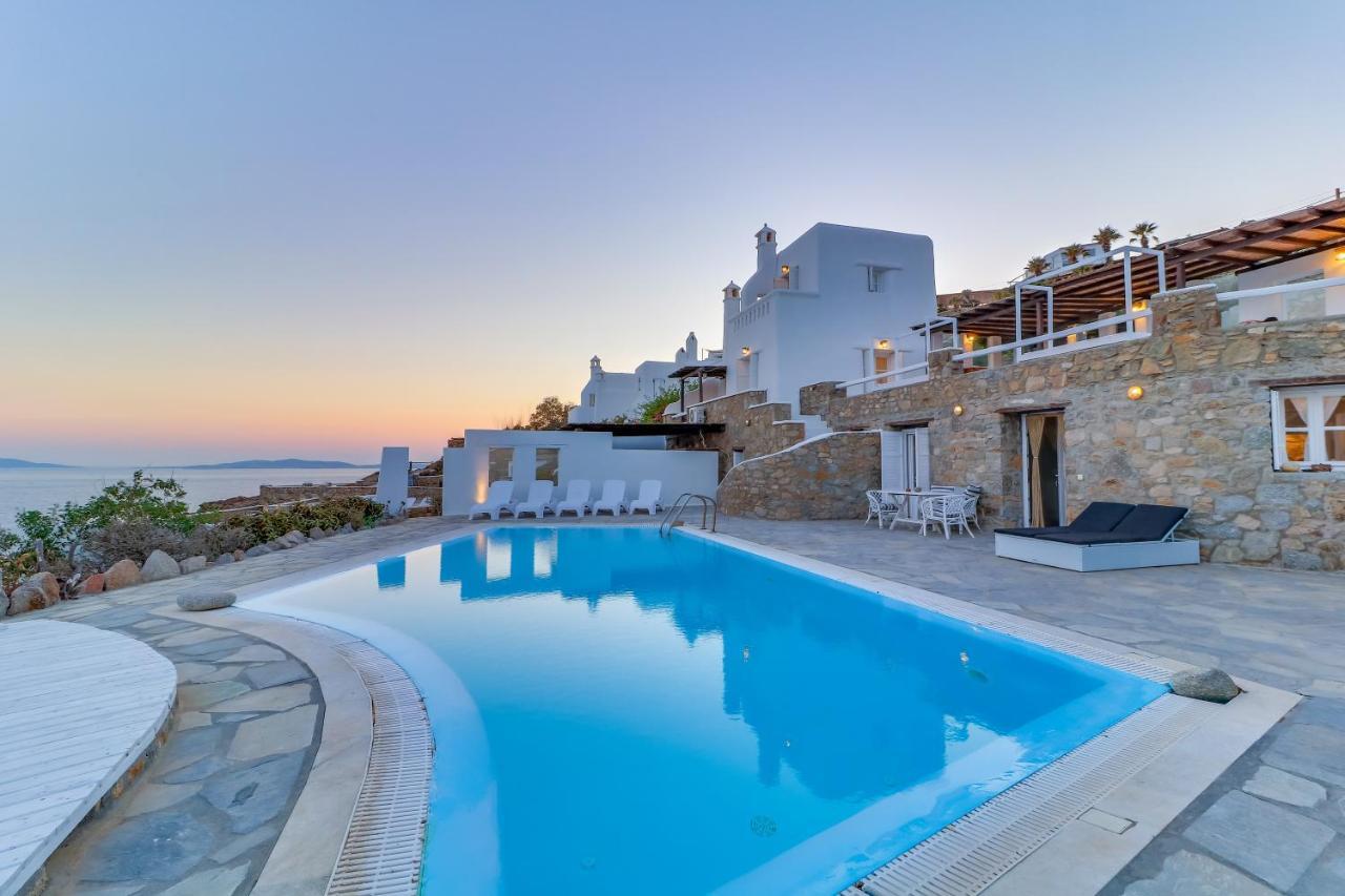 Seablue Villas Houlakia  エクステリア 写真