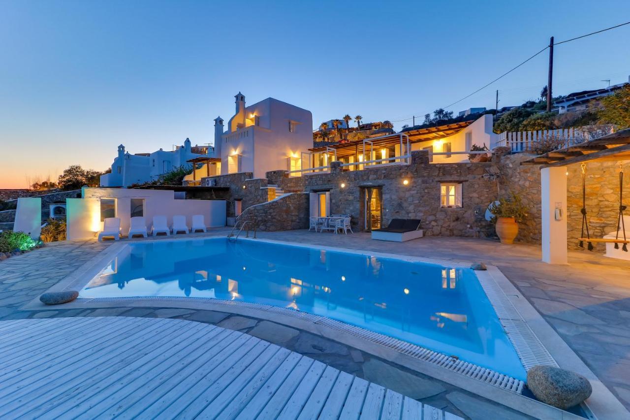 Seablue Villas Houlakia  エクステリア 写真