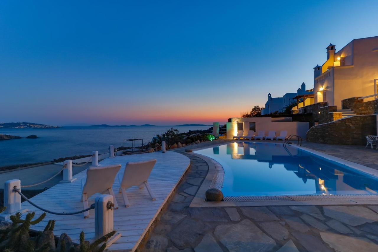 Seablue Villas Houlakia  エクステリア 写真