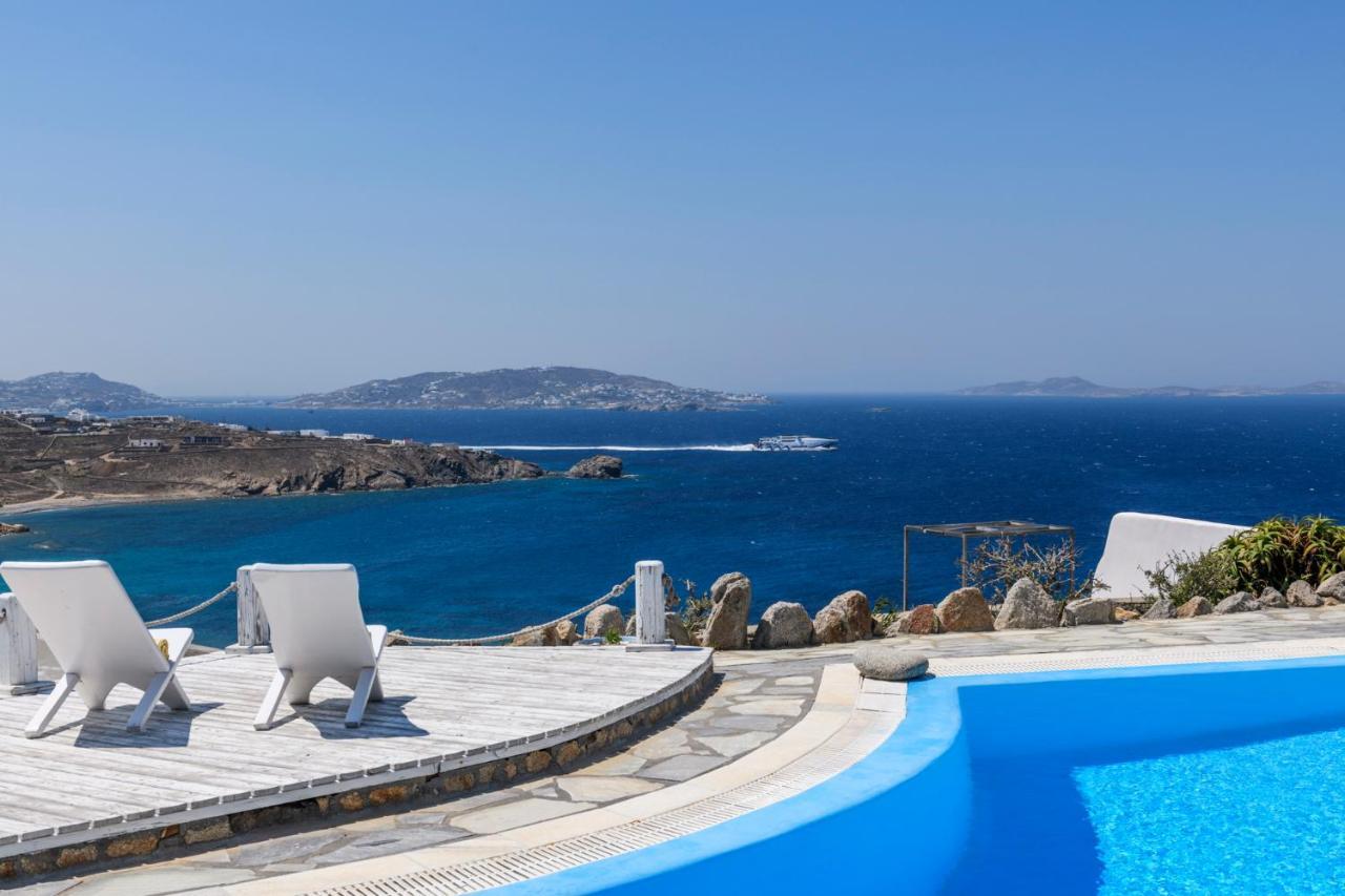 Seablue Villas Houlakia  エクステリア 写真