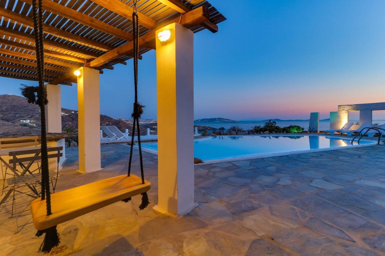 Seablue Villas Houlakia  エクステリア 写真