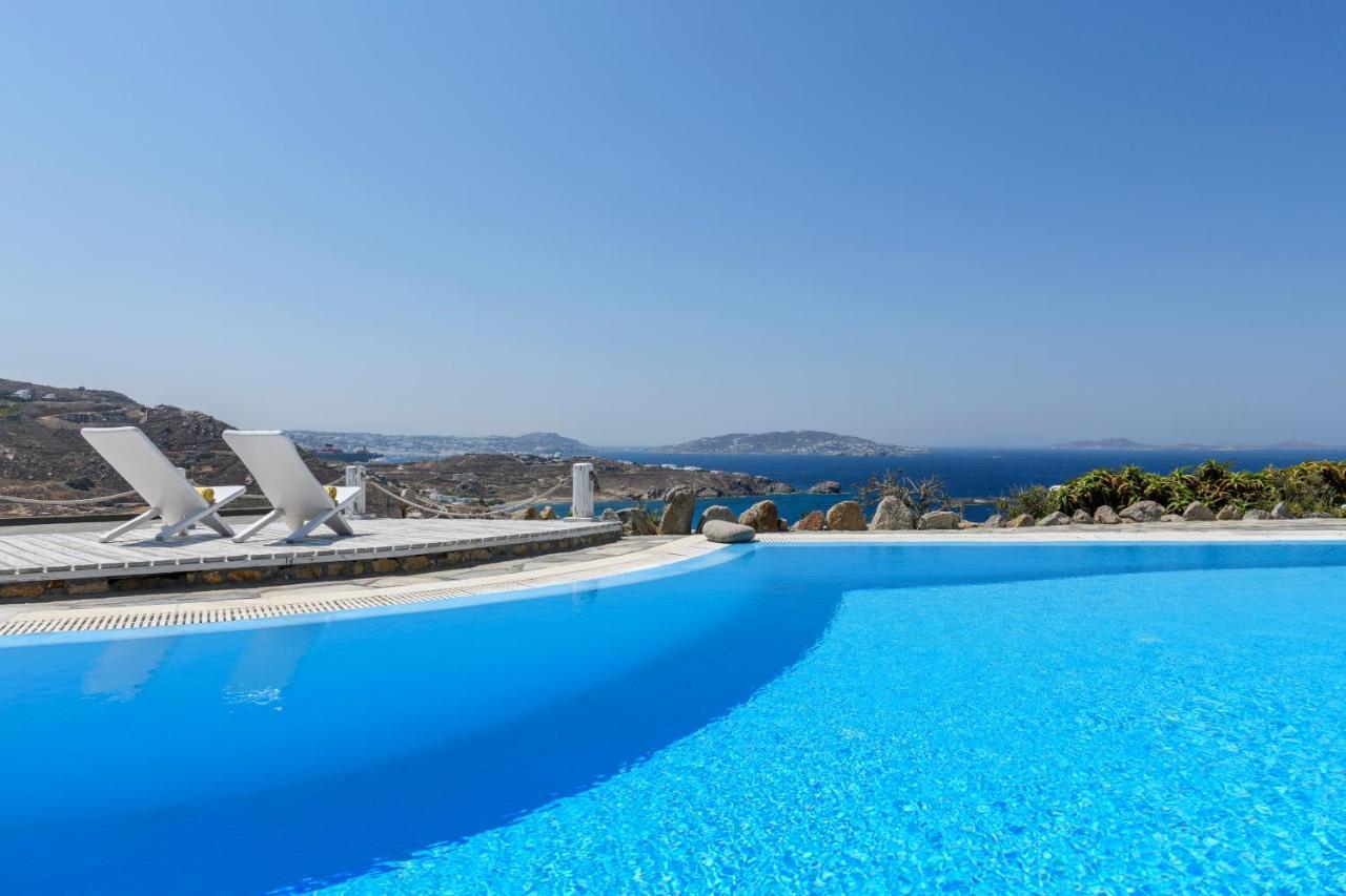 Seablue Villas Houlakia  エクステリア 写真