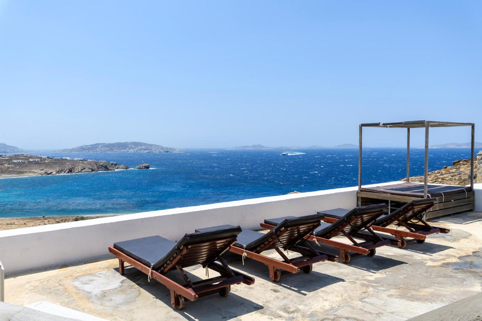 Seablue Villas Houlakia  エクステリア 写真