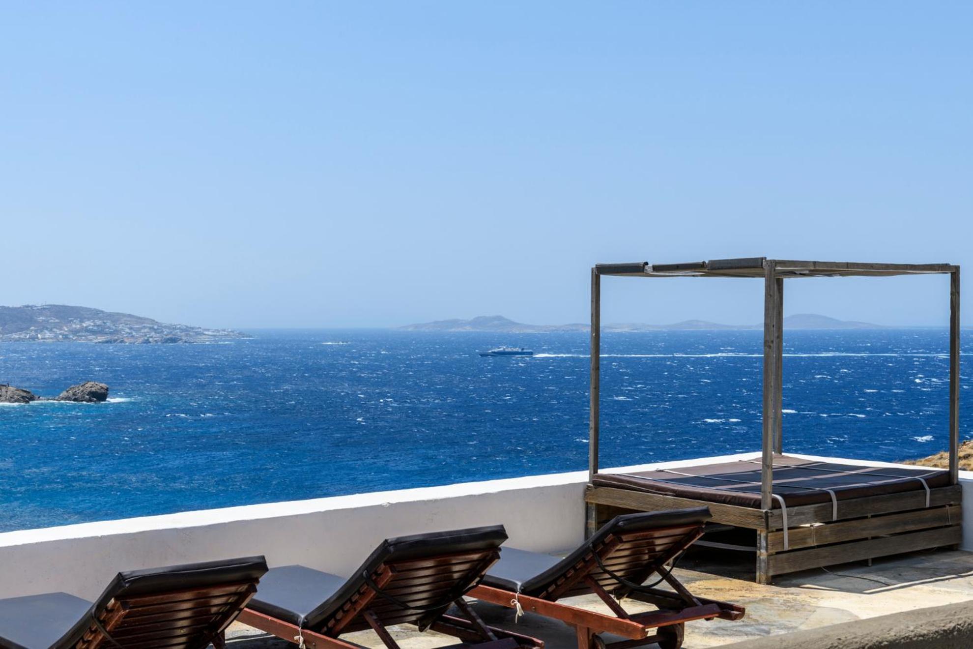 Seablue Villas Houlakia  エクステリア 写真