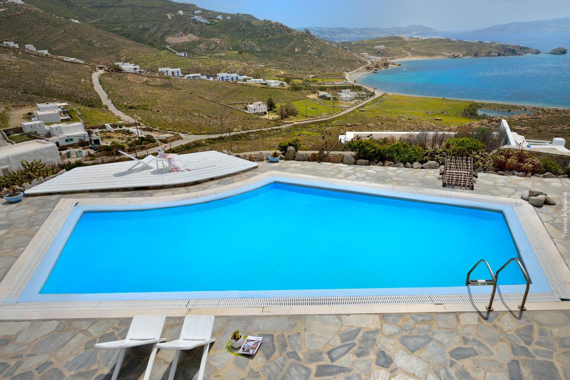 Seablue Villas Houlakia  エクステリア 写真