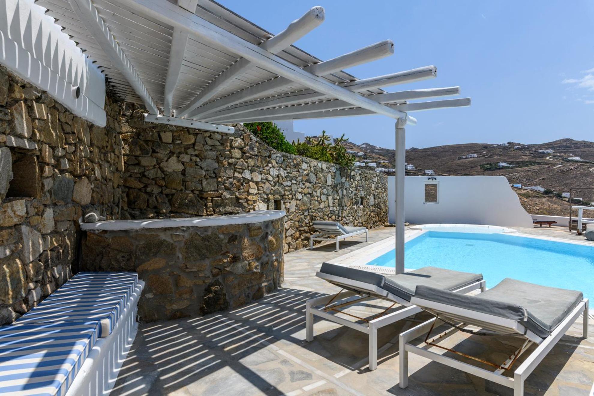 Seablue Villas Houlakia  部屋 写真