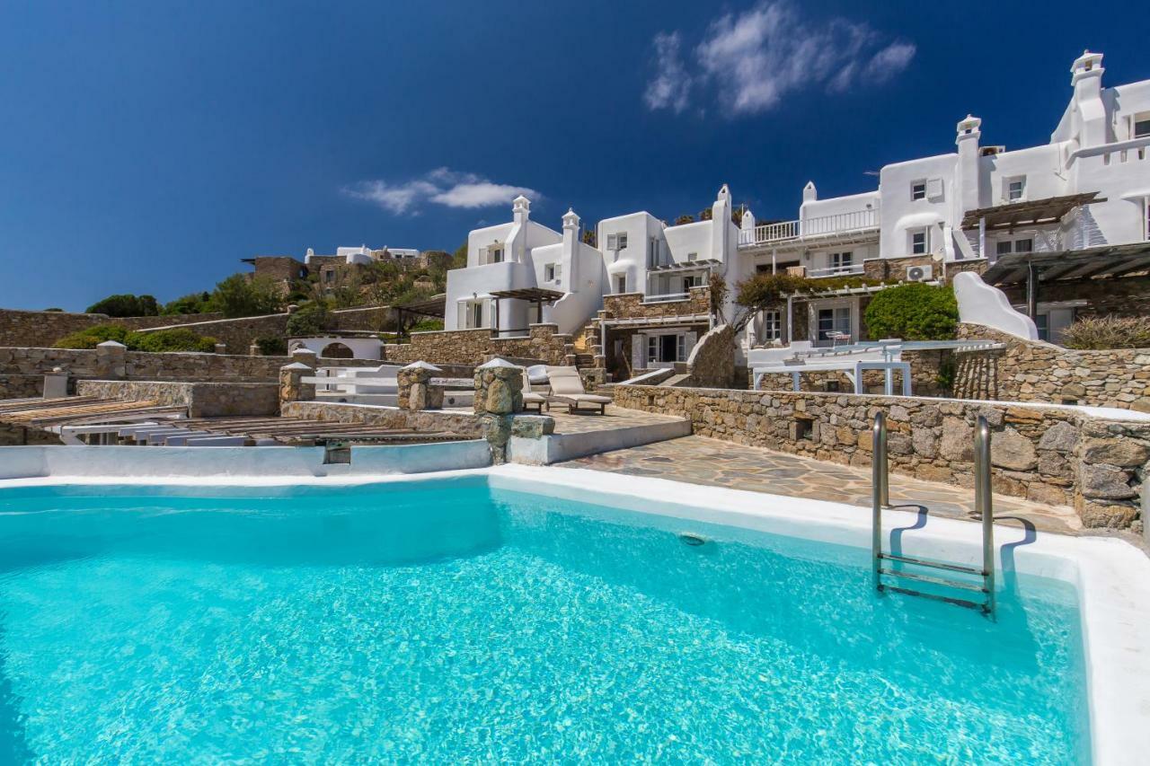 Seablue Villas Houlakia  エクステリア 写真
